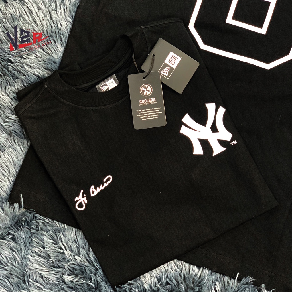 Áo M.L.B N.y Màu Đen Thời Trang 😎😎😎