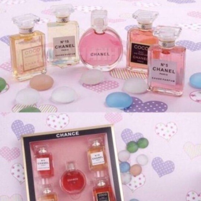 Set 6 lọ nước hoa to