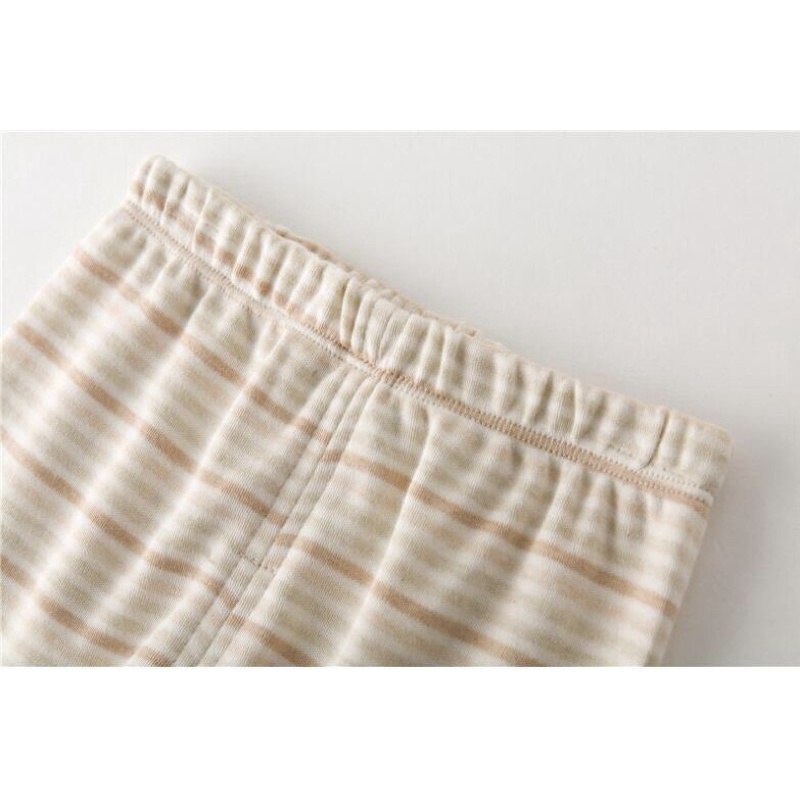 Bộ cộc tay cho bé100% cotton hữu cơ tự nhiên không chất tẩy nhuộm cực kỳ mềm mại