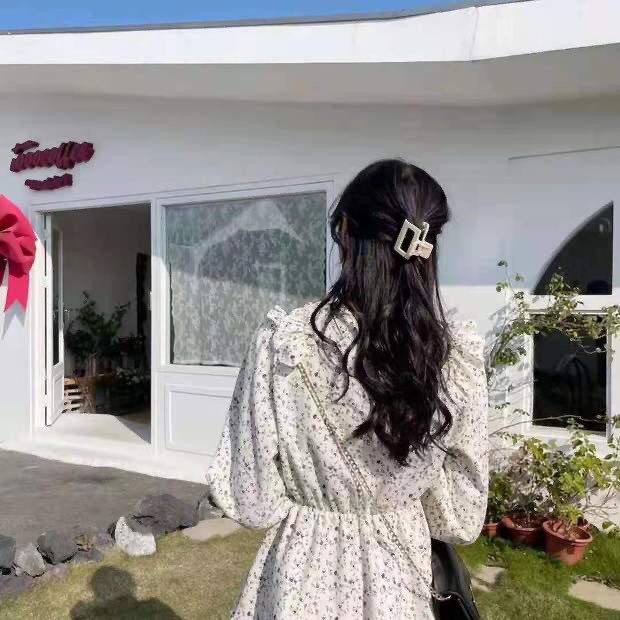 [Ảnh thật] Đầm - Váy babydoll hoa nhí chun eo viền bèo ulzzang