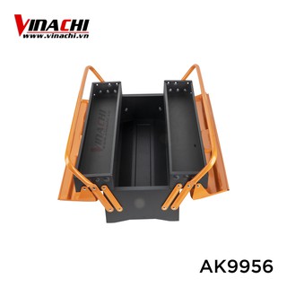 Hộp đựng đồ nghề asaki ak9956 - 2 tầng 50x20x18cm