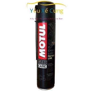 Xịt dưỡng sên Motul Chain Lube Factory Line - Motul C2 và Motul C4