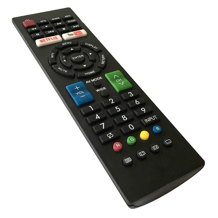 Remote Điều Khiển TV Sharp Smart, TV LED RM-L1346 - Hàng nhập khẩu