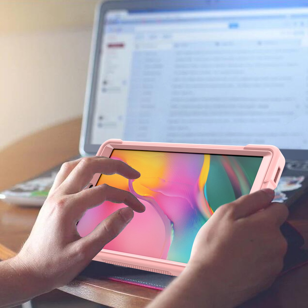 Ốp bảo vệ máy tính bảng chống sốc có giá đỡ bảo vệ cho Samsung Galaxy Tab A 10.1 Inch 2019 Sm-T510 T515 | BigBuy360 - bigbuy360.vn