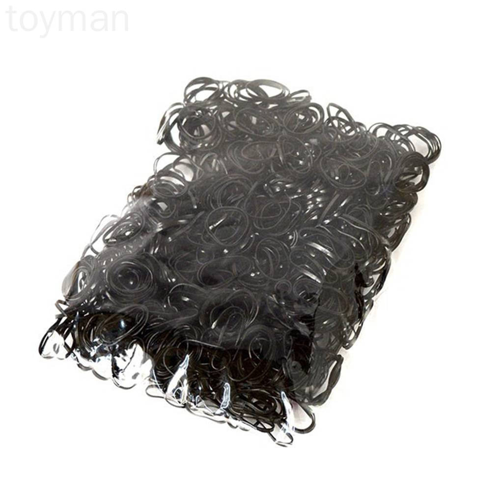 Bộ 1000 Dây Thun Buộc Tóc Bằng Tpu Co Giãn Dùng Một Lần Cho Bé Gái