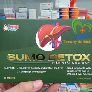 Sumo detox hộp 30 viên