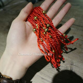Vòng dây đỏ đeo tài lộc thái lan