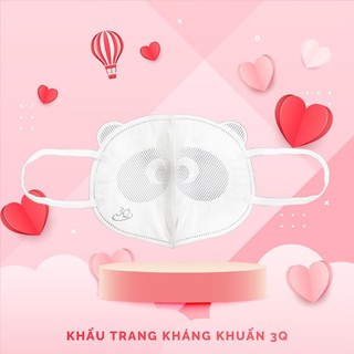 KHẨU TRANG GẤU 3D BIDEN BÉ 0- 5t