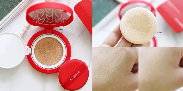 &gt;&gt;Phấn Mỏng Mịn Lâu Trôi Missha Velvet Finish Cushion SPF50+ PA+++