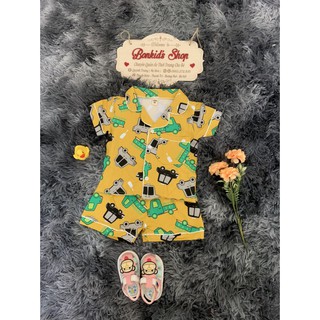 bộ pijama cho bé trai bé gái