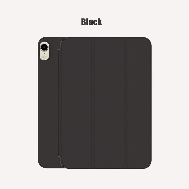 Bao da máy tính bảng bằng silicon và da PU từ tính tự động tắt mở máy thông minh mới cho IPad Mini 6 2021 A2568 A2569