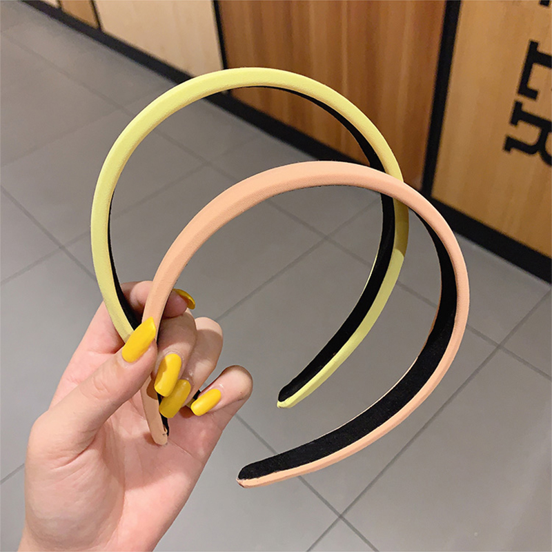 Băng đô băng đô vải màu Hàn Quốc Kẹp tóc Phụ kiện tóc