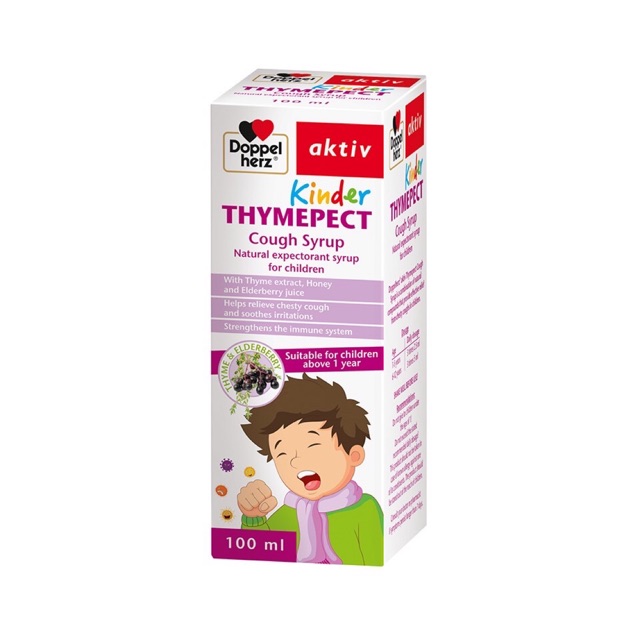 Siro giảm ho, tiêu đàm cho bé Kinder Thymepect (DOPPELHERZ)