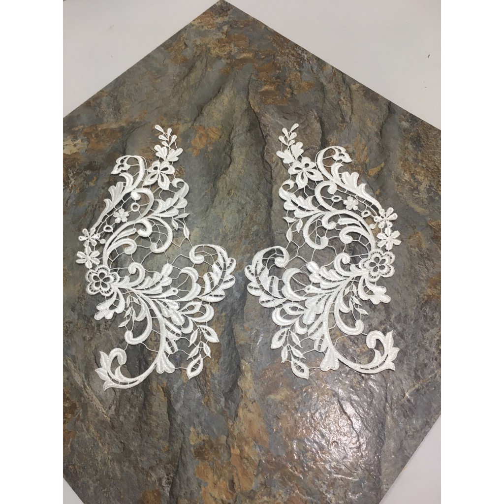 Cặp bông đối RBM161286 dùng may váy đầm thời trang, váy cưới, làm đồ decor trang trí, đồ lót, váy ngủ...