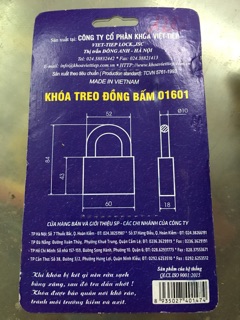 Khoá treo Việt Tiệp