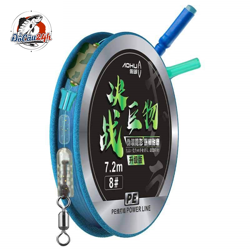 Dây Trục Săn Hàng Buộc Sẵn Aohu Cao Cấp Chuyên Dùng Cho Cần Câu Cá