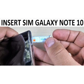 Khay sim Samsung Note 10 ZIN Chính Hãng 2 SIM