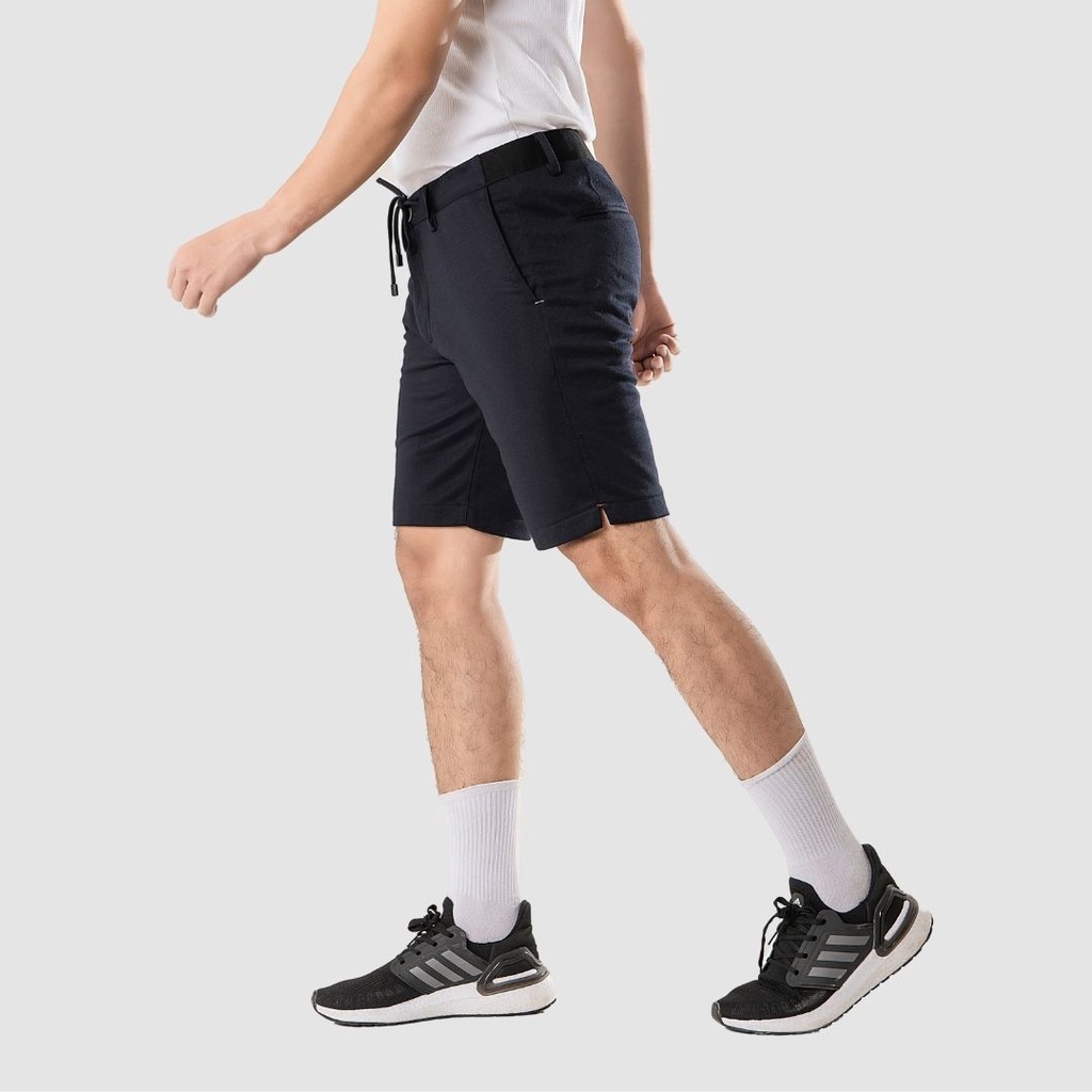 Quần đùi short thun ngắn nam CIZA phong cách thanh lịch cao cấp trẻ trung size S M L XL màu xám, đen, navy QTNR01