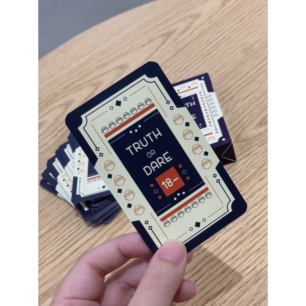 Bài Truth Or Dare học đường - Bài thật hay thách dành cho học sinh - Drinking Game bài Nói hay làm bạn bè vui nhộn.