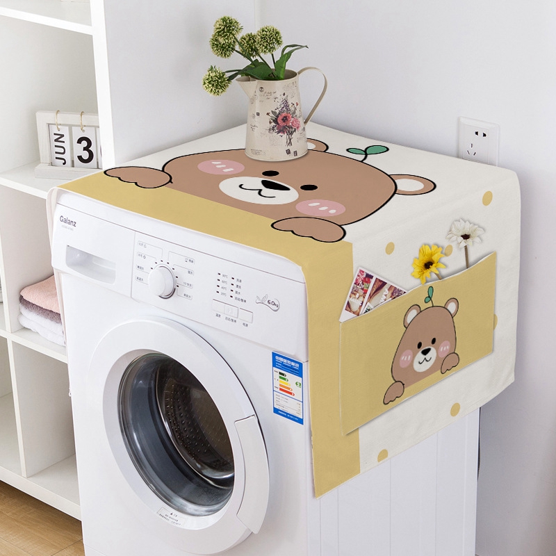 Vải Bạt Phủ Tủ Lạnh Chống Bụi Có Thể Sử Dụng Cho Máy Giặt
