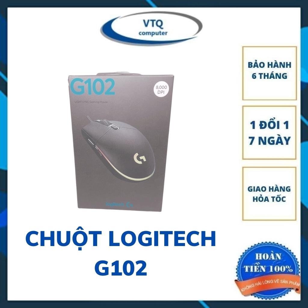 Chuột gaming chuột chơi game Logitech G102 Led RGB 8000DPI