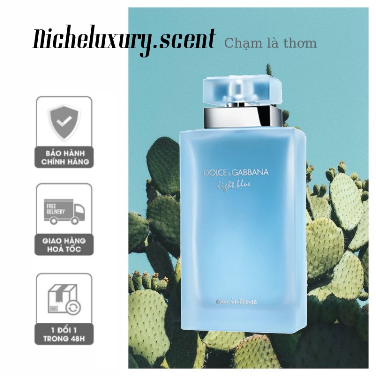 🅽🅸🅲🅷🅴 - Nước hoa DG Light Blue Intense EDP  - 10ml
