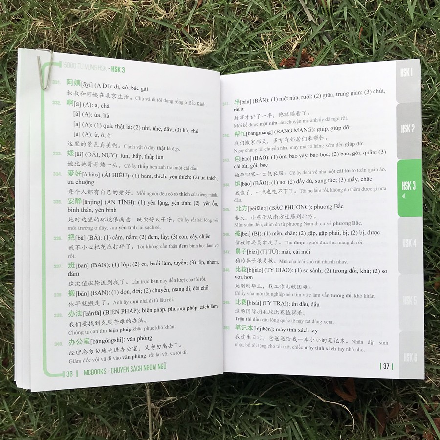 Sách - 5000 Từ Vựng Tiếng Trung Bỏ Túi - Bí Kíp Chinh Phục Từ Vựng Kì Thi HSK 1 - 6 | BigBuy360 - bigbuy360.vn