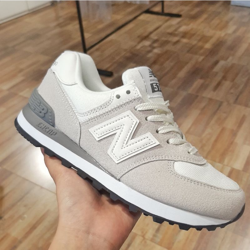 Giày New Balance 574 xám trắng