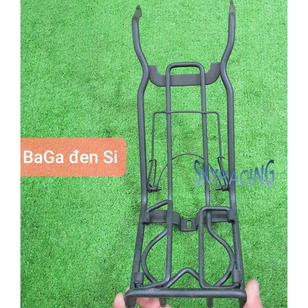 Baga giữa inox 10li sơn tĩnh điện gắn cho xe Sirius, Sirius Fi