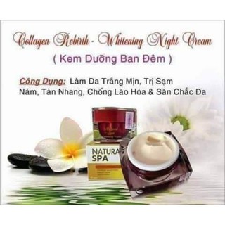 Kem Dưỡng trắng da ban đêm Collagen Rebirth