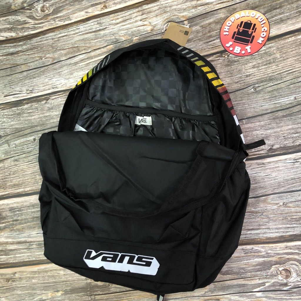 Balo Vans [ FULL TEM XỊN ] Balo Vans Sporty Realm Plus Backpack - Khóa kéo bền đẹp, chắc chắn phù hợp với Nam và Nữ