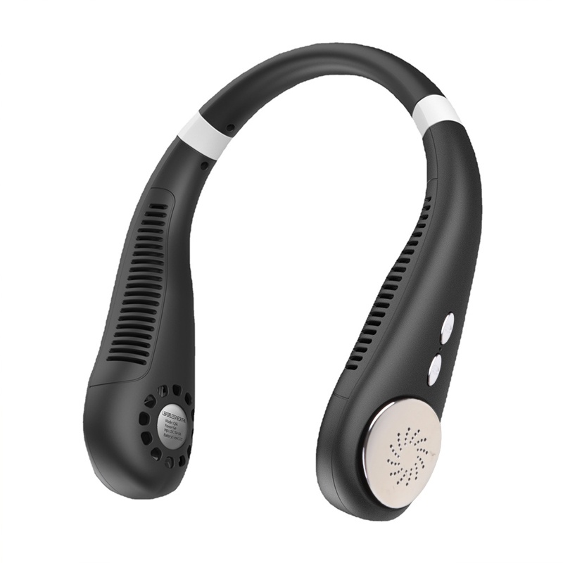 Quạt Điện Đeo Cổ Không Cánh 3 Tốc Độ Nhỏ Gọn Tiện Dụng