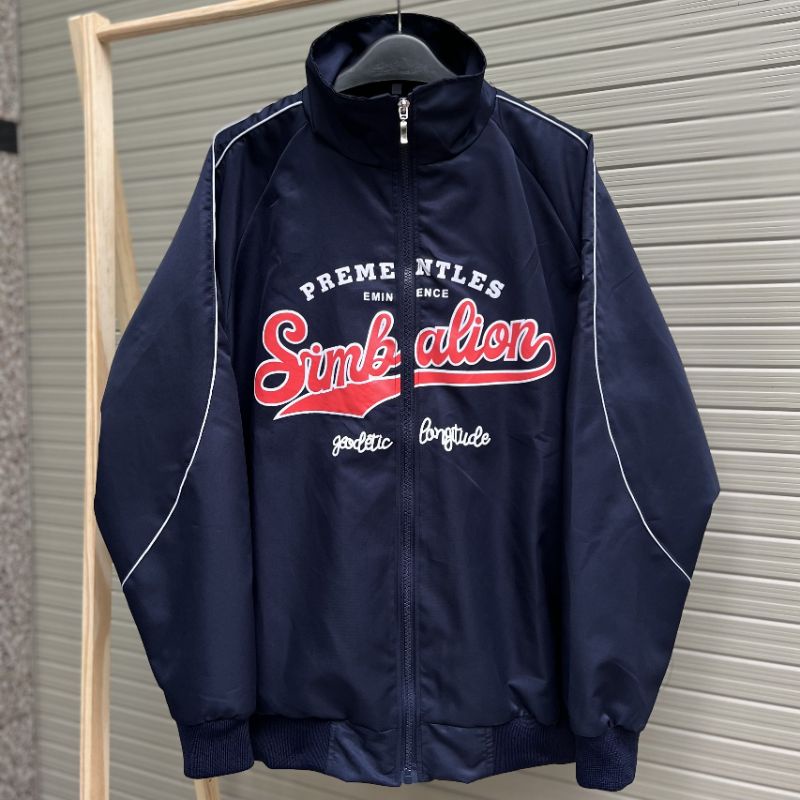 Áo Khoác Bomber Dù Varsity Jacket SIMBALION Nam Nữ Cực Chất