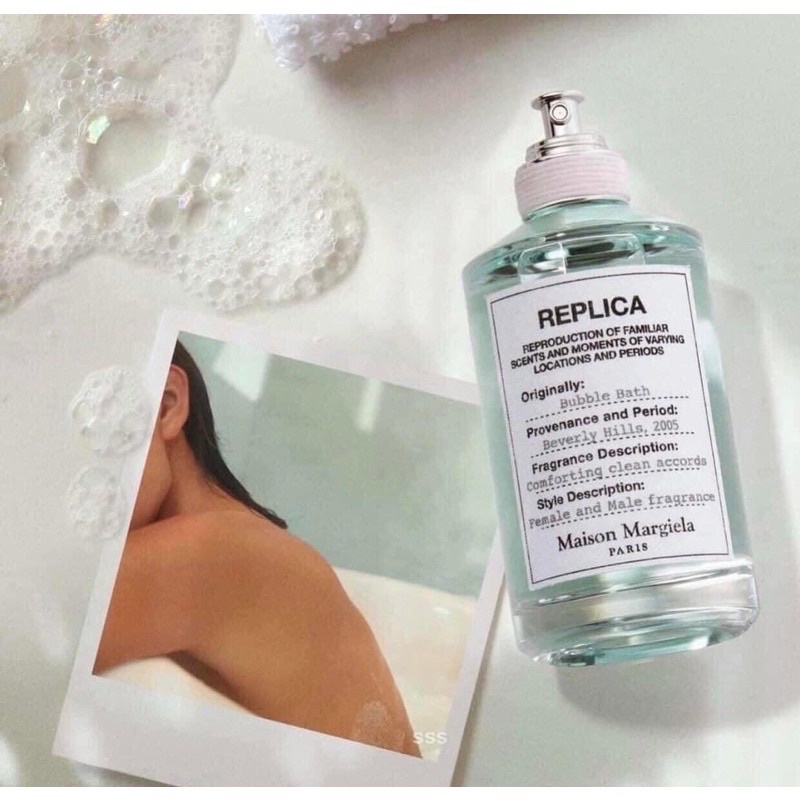 Nước hoa Unisex Maison Margiela Replica Bubble Bath 100ml full seal
