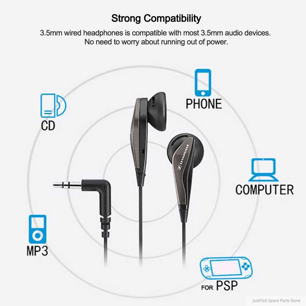 [Chính hãng] Tai nghe Sennheiser MX375, tai nghe có dây âm thanh cực đỉnh