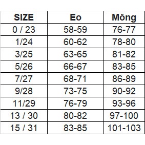 Quần jeans K4ncan Christina xuất khẩu - Hàng dư xịn
