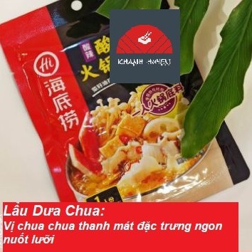 Cốt lẩu Haidilao ĐỦ VỊ gia vị lẩu cô đặc Hải Đế Lao nước lẩu cay tê tứ xuyên cà chua trường thọ lẩu thái dưa chua kim | BigBuy360 - bigbuy360.vn