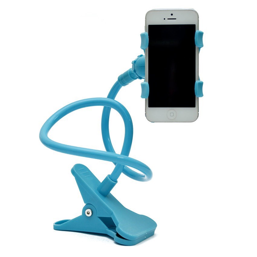 Kẹp đuôi khỉ đa năng quay tiktok xem phim tiện lợi-Kẹp Đầu Giường Uốn Nắn Mọi Tư Thế, Lõi Kim Loại