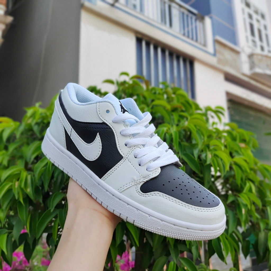 [36-43}Giày Jordan 1 High, Giày Thể Thao JD1 thấp Cổ Trắng Đen PANDA FULL BOX BILL