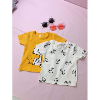 Áo phông Snoopy 100% Cotton cho bé trai