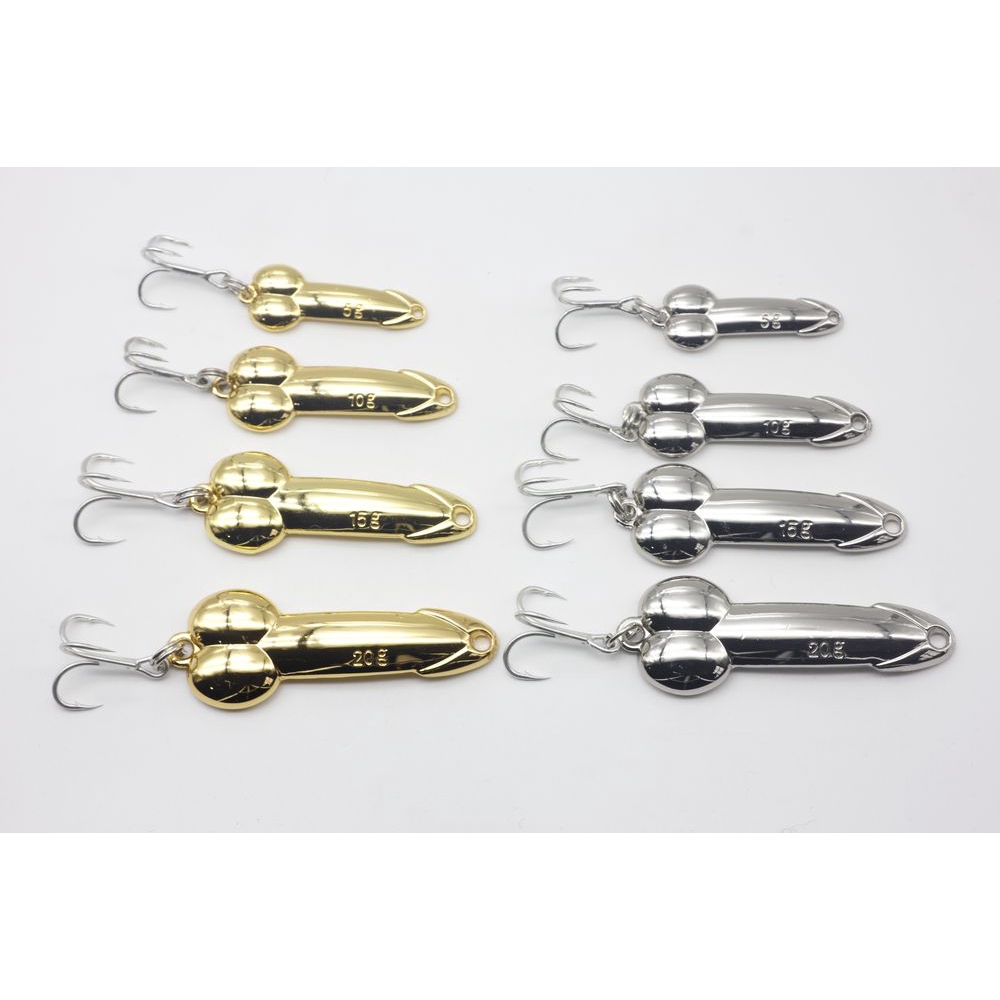 Mồi Câu Cá Giả Bằng Kim Loại Cứng 5g 10g 15g 20g