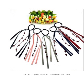 Buộc tóc hoa rơi hàn quốc