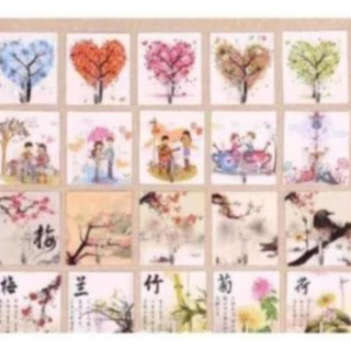 Sỉ  móc dán tường 3D haanh