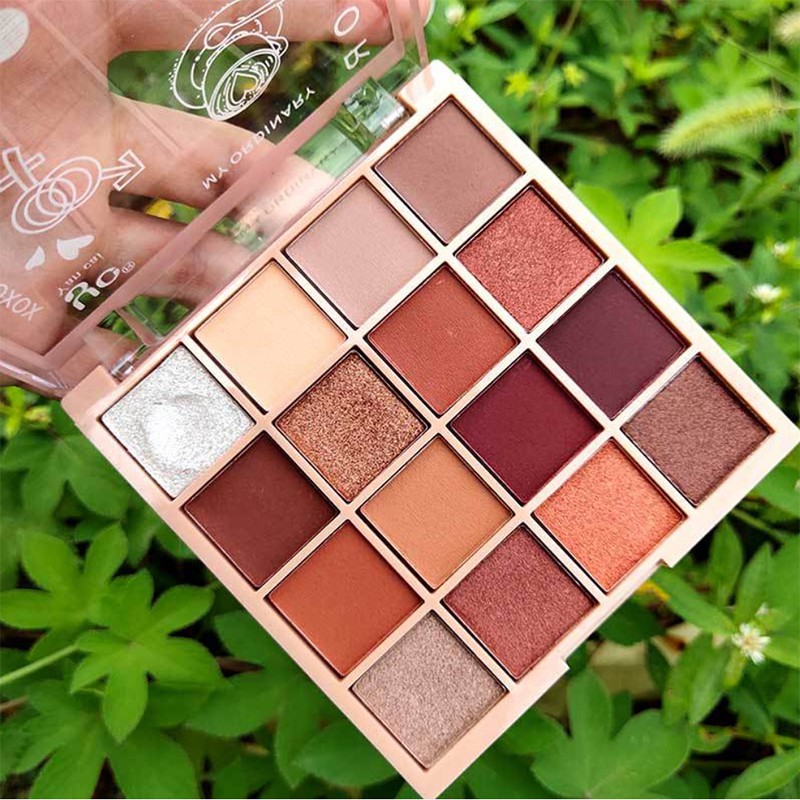 Bảng phấn mắt nhũ YC Mashed Potato Daily Makeup Earth Colour YMP4