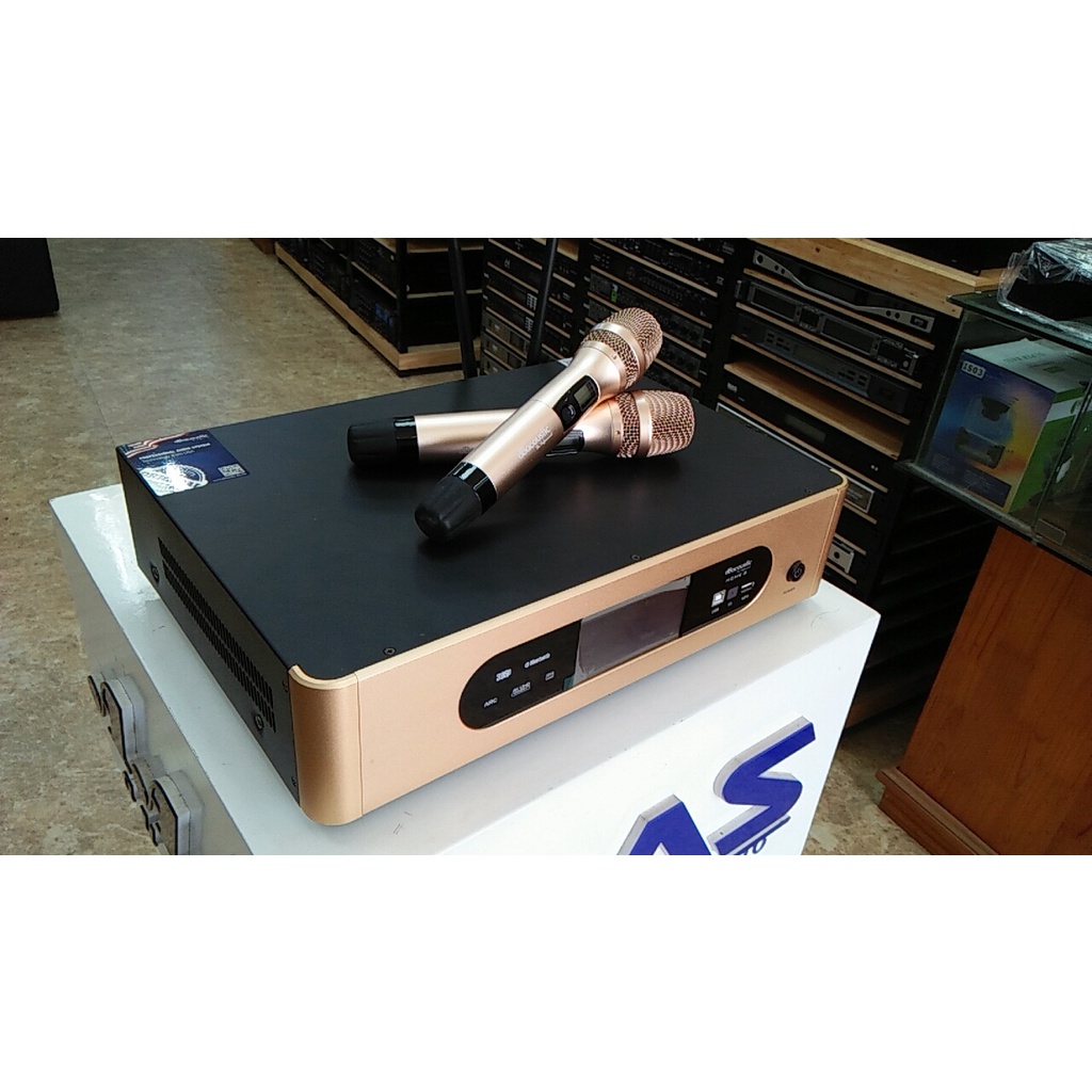 Amply 3in1 dBacoustic Home 8 - Công suất liền vang liền micro nhập khẩu chính hãng