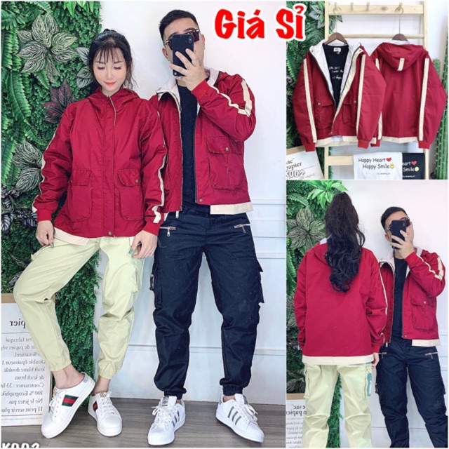🌈𝐆𝐈𝐀́ 𝐗𝐔̛𝐎̛̉𝐍𝐆💢002 Áo Khoác Kaki - Hàng 2 Lớp Mã Mới Siêu Hot. Unisex - Hottrend - Giá Sỉ