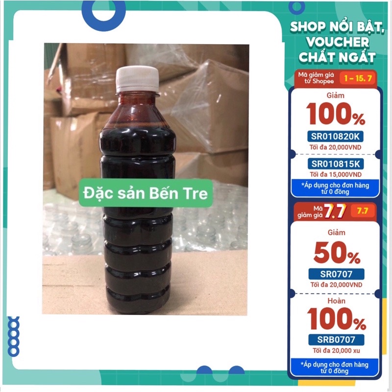650g NƯỚC MÀU DỪA BẾN TRE NGUYÊN CHẤT