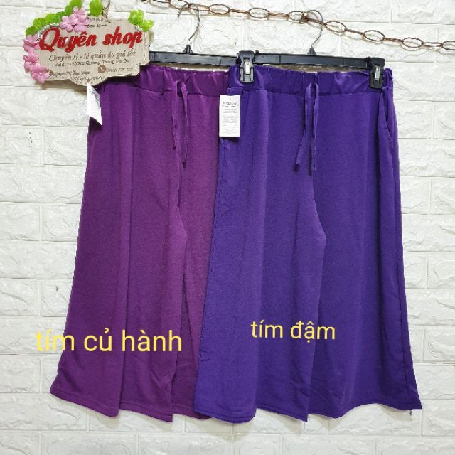 Quần suông lửng phom 60kg