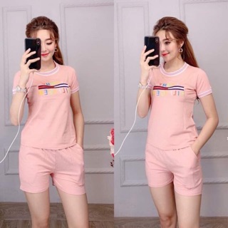 Bộ đồ nữ mặc ở nhà cotton