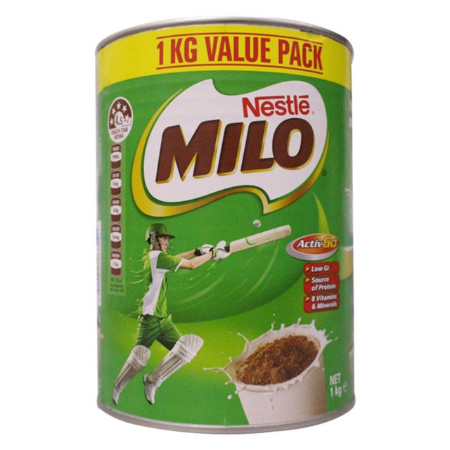 Bột Milo Nestle hộp 1kg - Úc